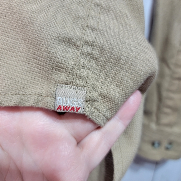 ExOfficio Button-up Shirt Mens Size Large Long Sleeve Outdoor Insect Shield. - Picture 5 of 10